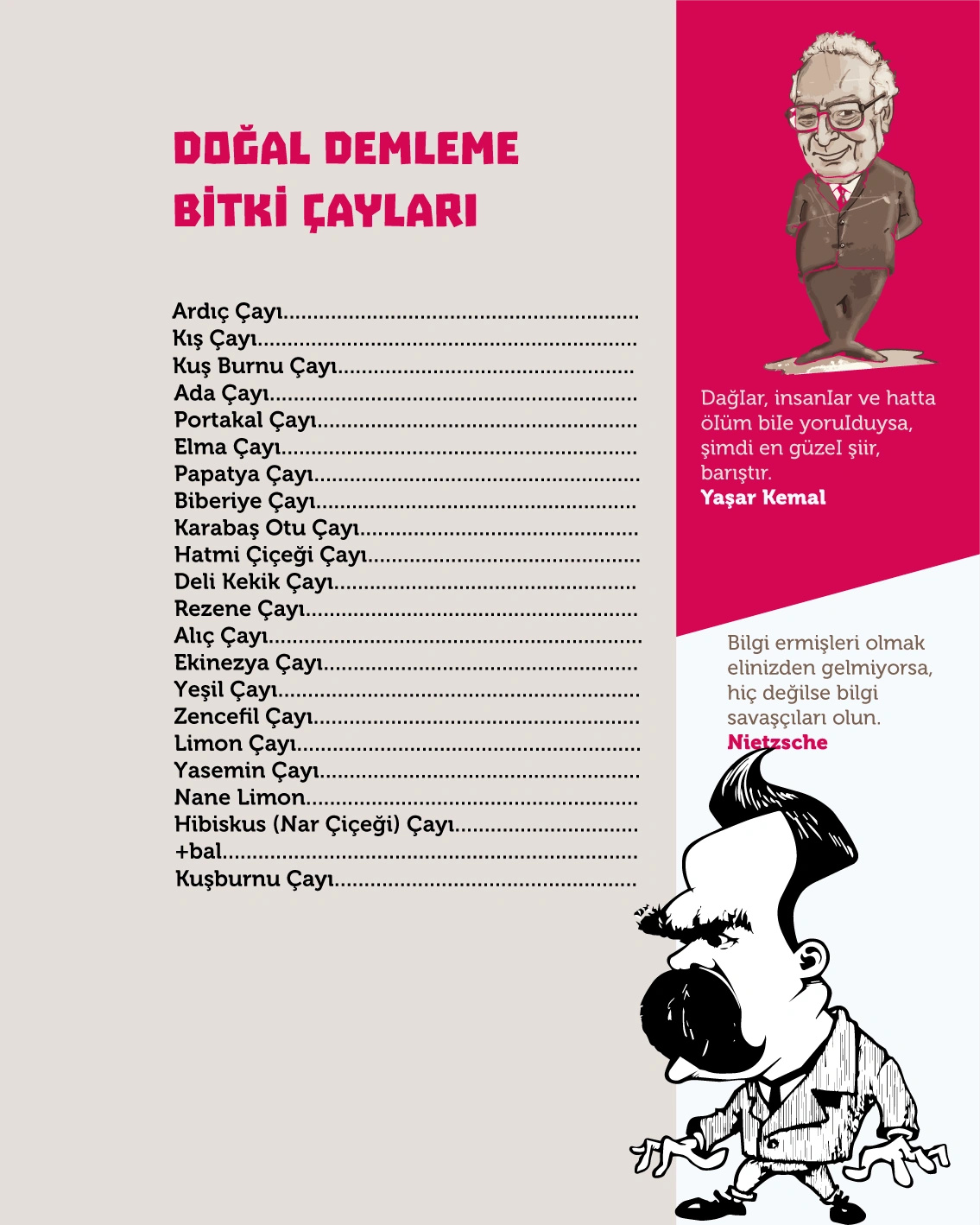 Doğal Demleme Bitki Çayları